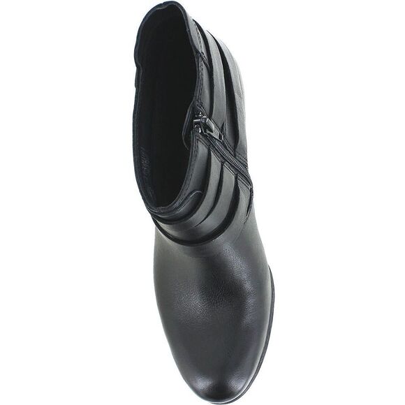 Joseph Siebel 2.5" heel black leather booties. Size 39/ 8 in Black - Picture 3 of 5